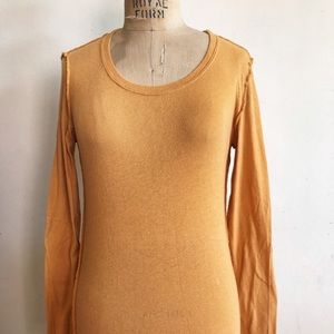Butterscotch soft long sleeve tee